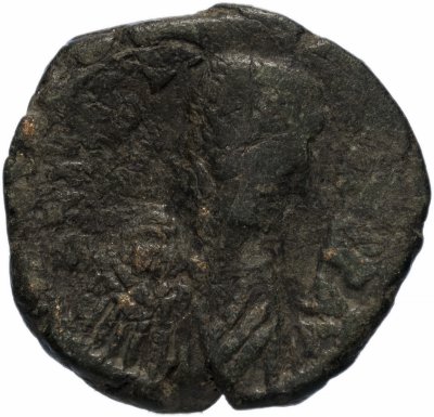 купить Византия, Юстин I 518–527 гг фоллис (40 нуммий)