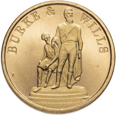 купить Австралия 1 доллар 2010 "Экспедиция Берка и Уиллса"