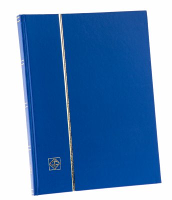 купить Кляссер для марок Leuchtturm 16 листов (32 страницы) формата A4 синий