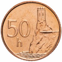 Купить Словакия 50 геллеров (halierov) 1996