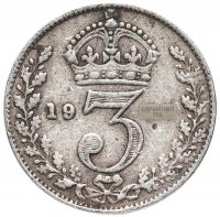 купить Великобритания 3 пенса 1920-1926