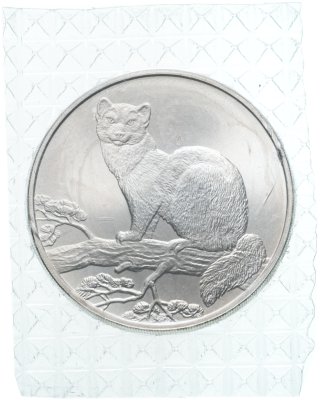 купить 3 рубля 1995 ММД соболь, в запайке
