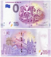 купить 0 евро (euro) "Караваджо" 2019 1-серия ( FE AG-1 )