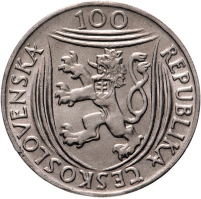купить Чехословакия 100 крон (korun) 1951 "30 лет Коммунистической партии"