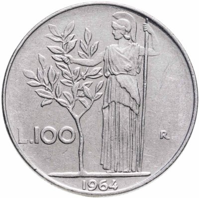 купить Италия 100 лир 1964