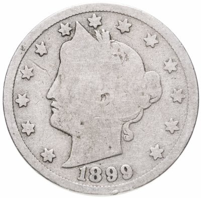купить США 5 центов (cents) 1899 Liberty Nickel