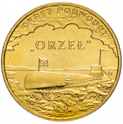 купить Польша 2 злотых 2012 "Подлодка Орел (Orzel)"