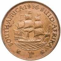 купить ЮАР 1 пенни (penny) 1936