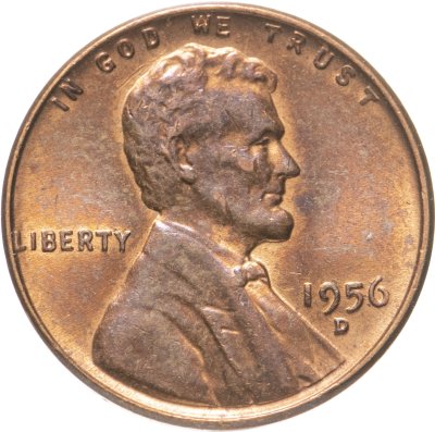 купить США 1 цент 1956 D