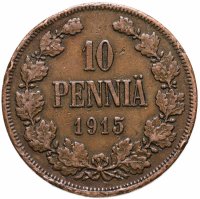 купить 10 пенни (pennia) 1915