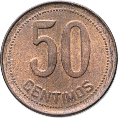 купить Испания 50 сентимо (centimos) 1937
