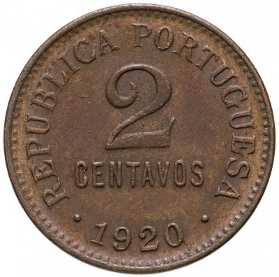 купить Португалия 2 сентаво (centavos) 1920