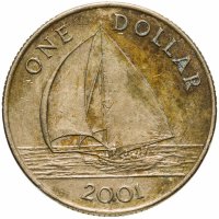 купить Бермуды 1 доллар (dollar) 2001