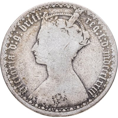купить Великобритания 2 шиллинга (флорин, shillings) 1873