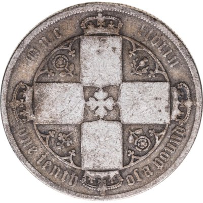 купить Великобритания 2 шиллинга (флорин, shillings) 1873
