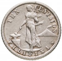 купить Филиппины 10 сентаво 1945