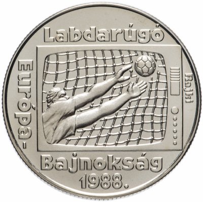 купить Венгрия 100 форинтов 1988 "Чемпионат Европы по Футболу ФРГ 1988"