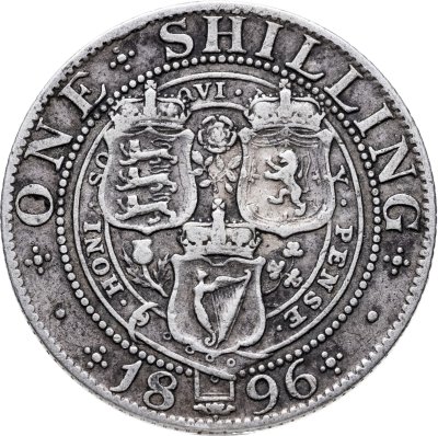 купить Великобритания 1 шиллинг (shilling) 1896