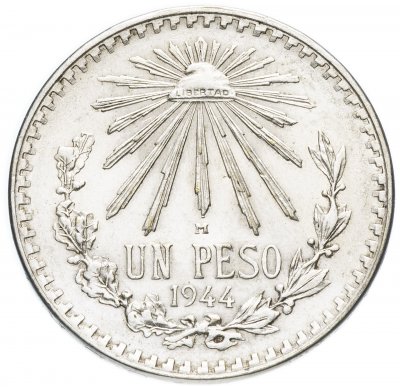 купить Мексика 1 песо (peso) 1944