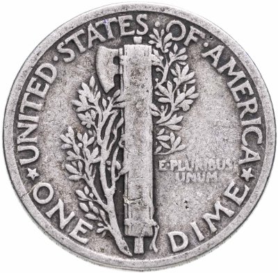 купить США 10 центов (дайм, one dime) 1925