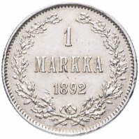 Купить Финляндия 1 марка 1892