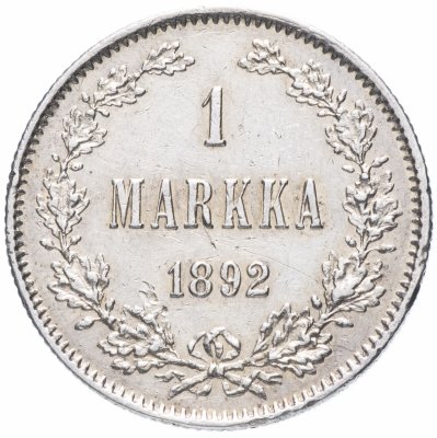 купить Финляндия 1 марка 1892