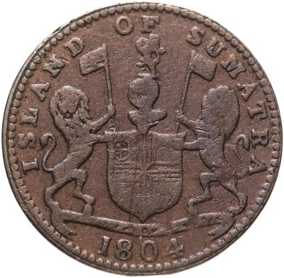 купить Суматра (Сингапурское купечество) 1 кепинг (keping) 1804