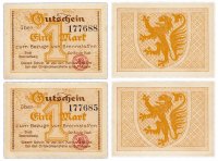 купить Германия (разные земли) набор из 2-х нотгельдов 1918-1922