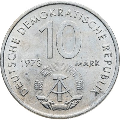 купить Германия, ГДР 10 марок 1973 "10-ый международный фестиваль молодёжи и студентов, Берлин"