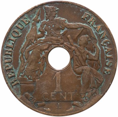 купить Французский Индокитай 1 сантим (centime) 1930