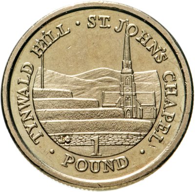 купить Остров Мэн 1 фунт (pound) 2004