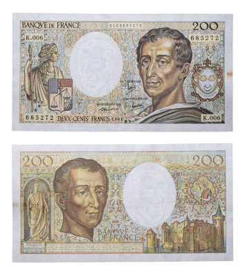 купить Франция 200 франков 1981 год (Montesquieu, барон де Монтескьё)