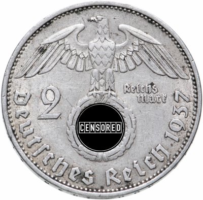 купить Германия 2 рейхсмарки (reichsmark) 1937 Третий рейх