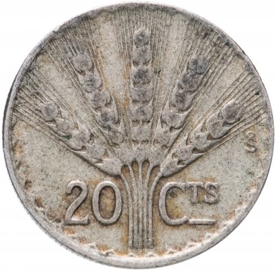 купить Уругвай 20 сентесимо (centesimos) 1942