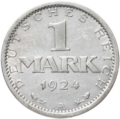 купить Германия 1 марка 1924 A