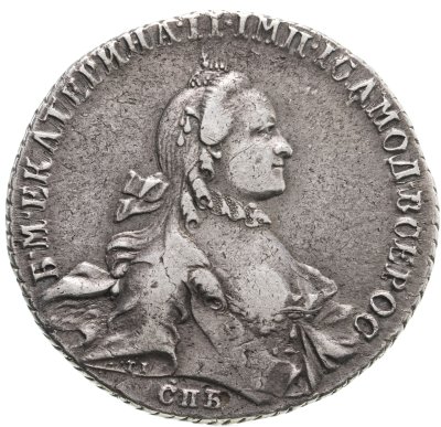 купить 1 рубль 1764 СПБ-TI-ЯI