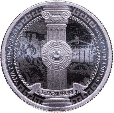 купить Ниуэ 2 доллара (dollars) 2023 "Vivat Humanitas (Да здравствует человечество!)"