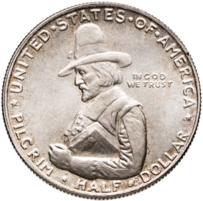 купить США 1/2 доллара 1920 "300 лет прибытию Отцов- пилигримов"