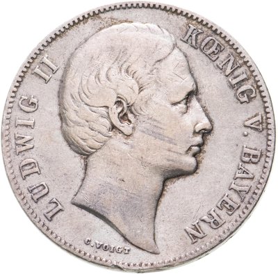 купить Бавария 1 талер 1865