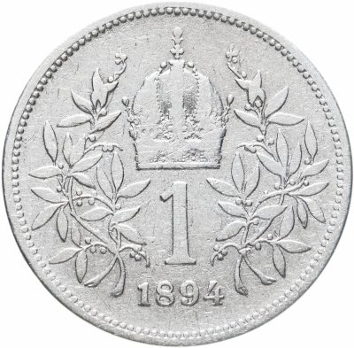 купить Австро-Венгрия 1 крона (krone) 1894, монета для Австрии