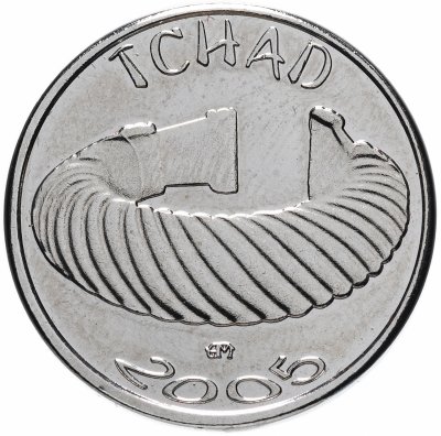 купить Чад 1500 франков (francs) 2005 "Чад"