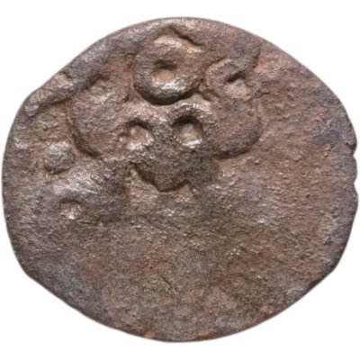 купить Анонимный пул, времени правления хана Джанибека, чекан Сарая ал Джедид (Цветочная розетка)