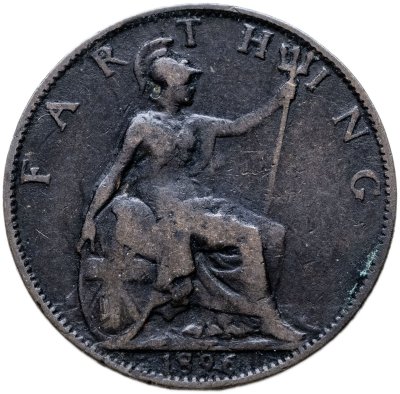 купить Великобритания 1 фартинг (farthing) 1896