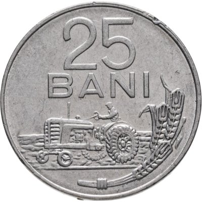 купить Румыния 25 банов 1966