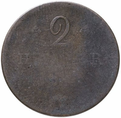 купить Германия, Гессен 2 геллера 183*