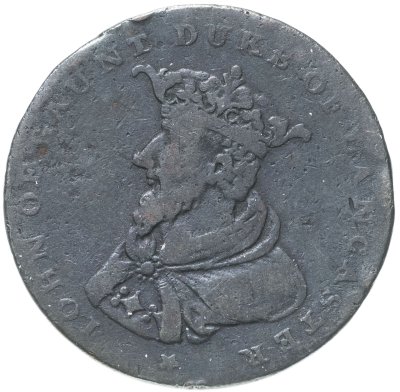 купить Великобритания, Ланкастер 1/2 пенни 1794 "Парусники"