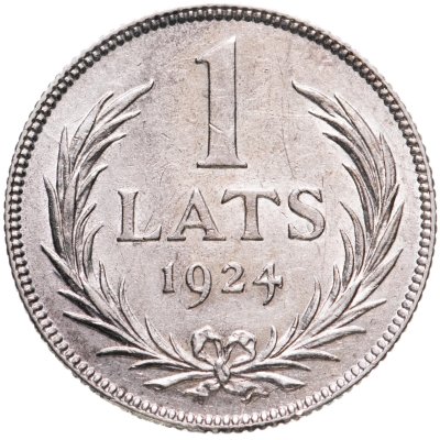 купить Латвия 1 лат (lats) 1924