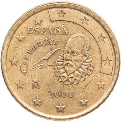 купить Испания 50 евроцентов 1999-2001
