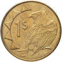 купить Намибия 1 доллар (dollar) 1993-2010 случайный год