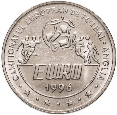 купить Румыния 10 леев (lei) 1996 Чемпионат Европы по футболу 1996